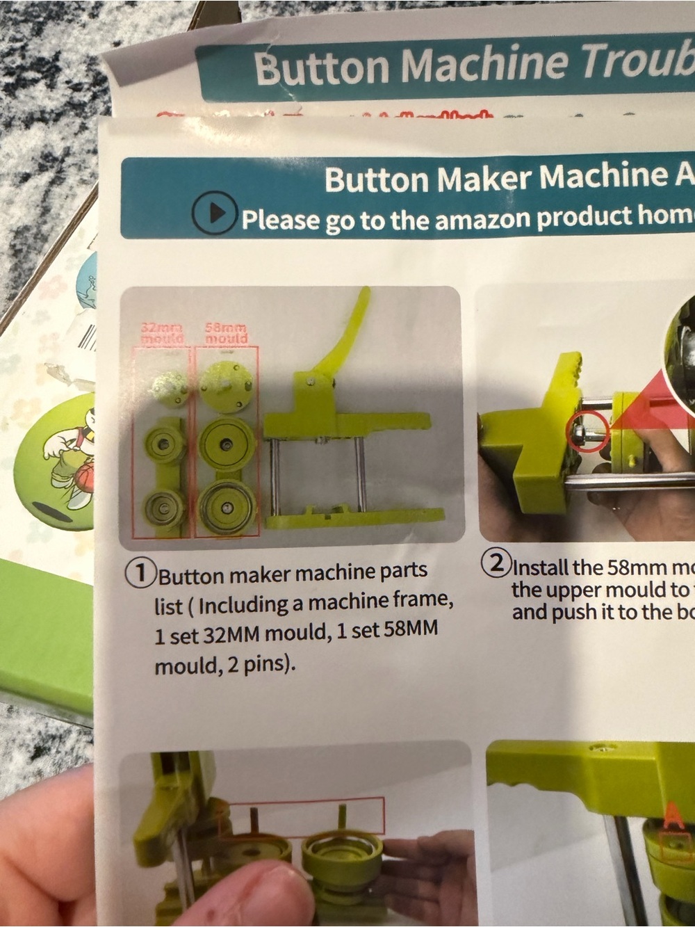 DIY Badge Maker Kids Craft Kit - Green - Picture 6 of 6